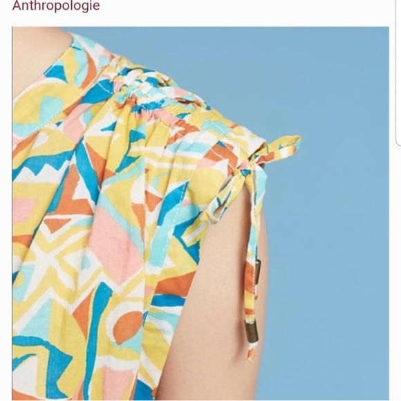 Anthropologie Small Top Artwork Of Danielle Kroll free People sezane - Picture 2 of 9